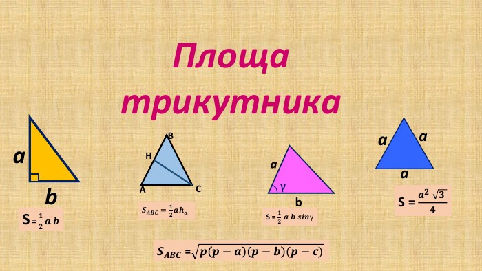 Як знайти площу трикутника: прості формули та зрозумілі приклади