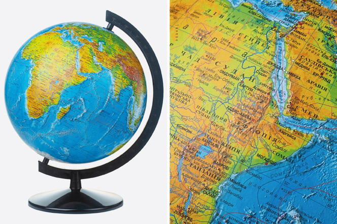 Як обрати навчальний глобус для школи: ключові критерії