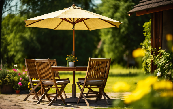 Зонт для дачи: как выбрать, на что обратить внимание и какой прослужит дольше