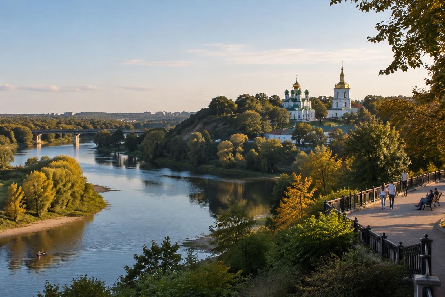 Ілюстрація до матеріалу «Чернігів: як Десна, Стрижень та історичне ядро формують сучасне місто»